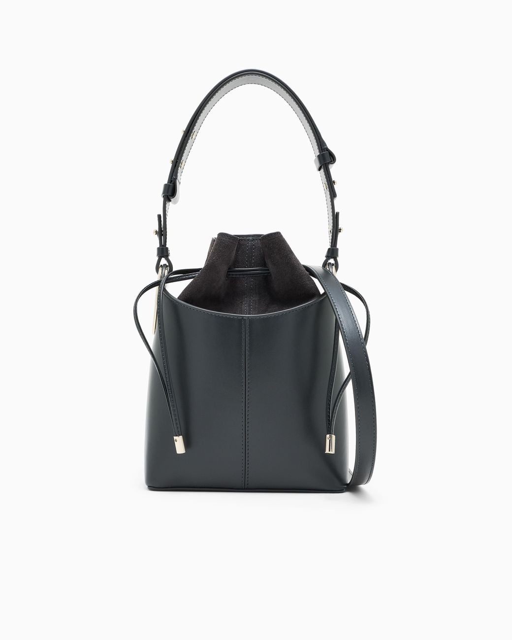 Borsa Secchiello di Giorgio Armani in Black