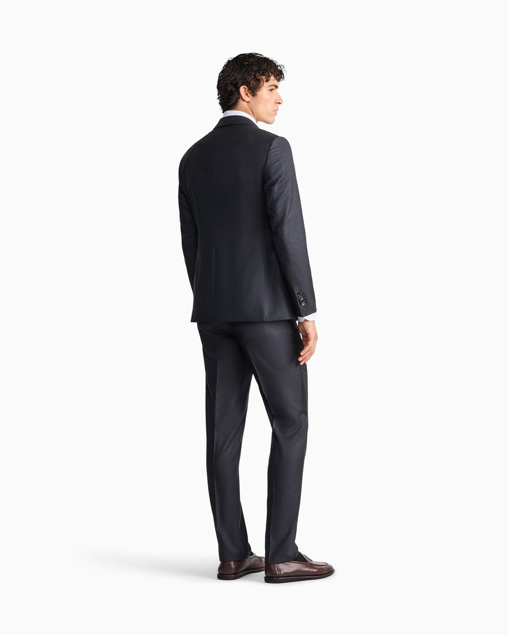 Giorgio Armani Blue Single-Breasted Suit Soho for men