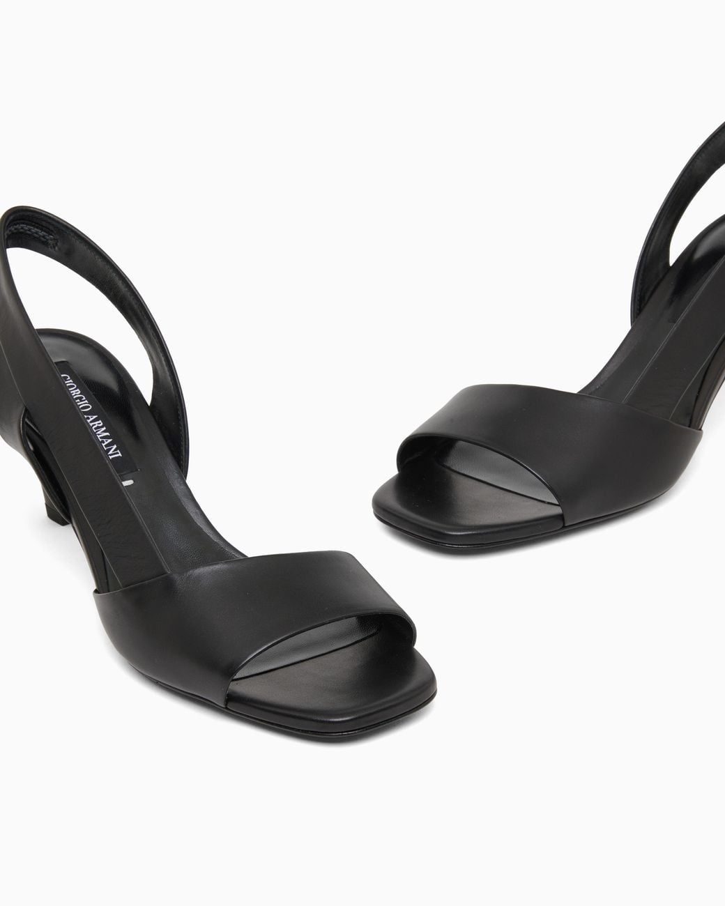 Giorgio Armani White Heels