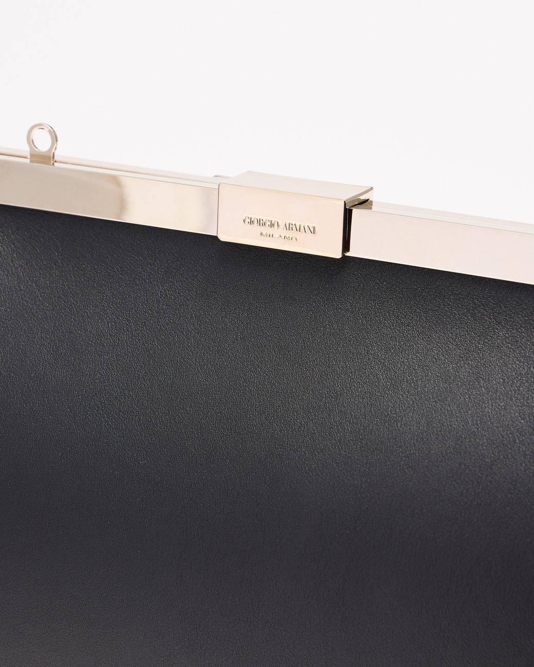 Giorgio Armani Gray Clutch