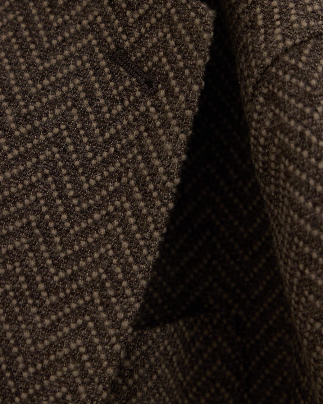 Giorgio Armani Brown Single-Breasted Upton Jacket for men