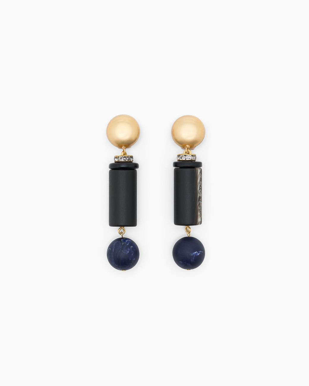 Giorgio Armani White Earrings