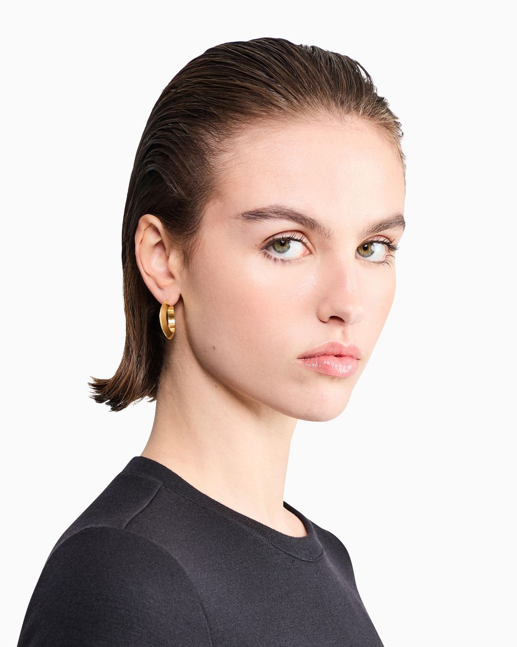 Giorgio Armani White Sterling Earrings