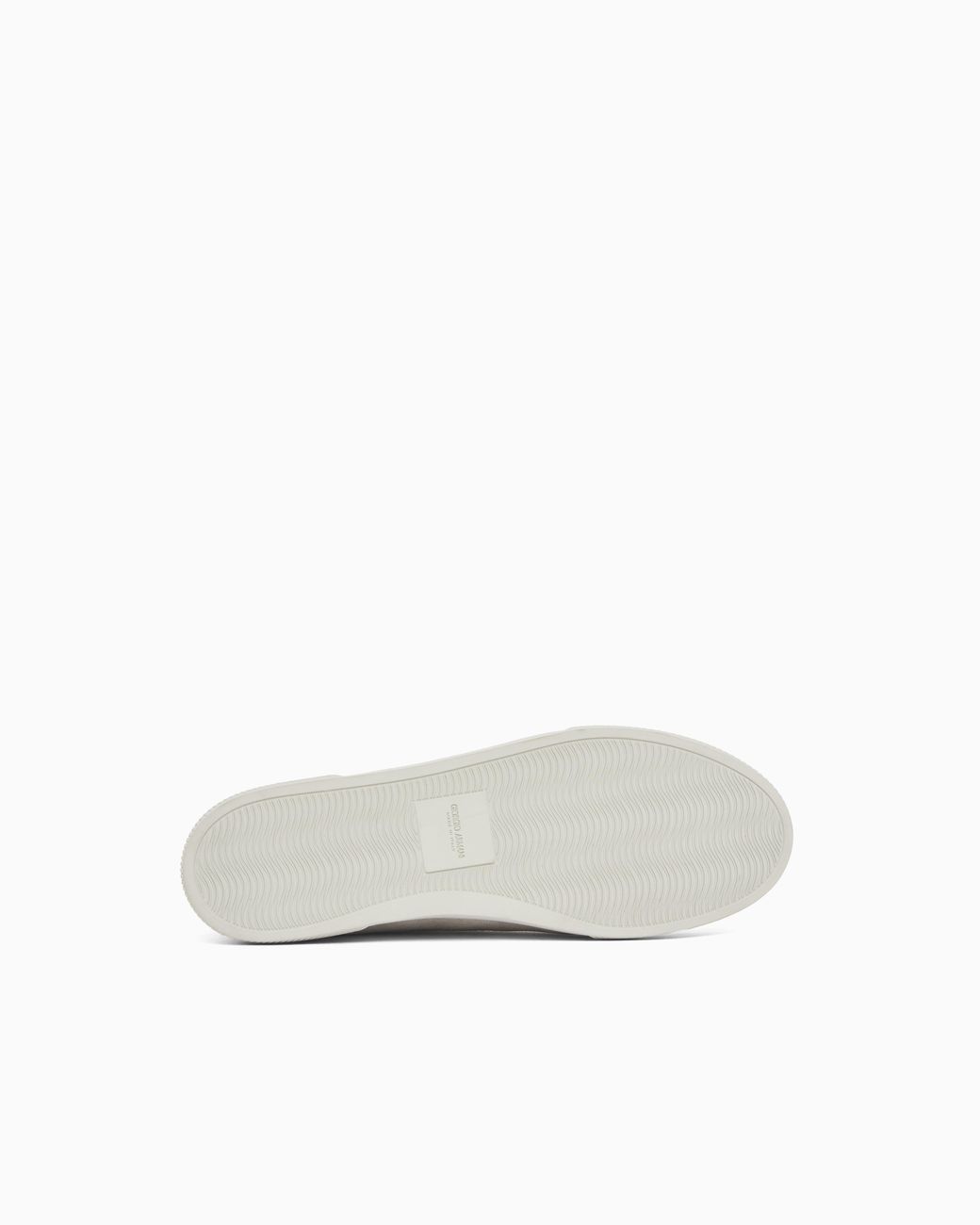 Giorgio Armani White Suede Sneakers for men