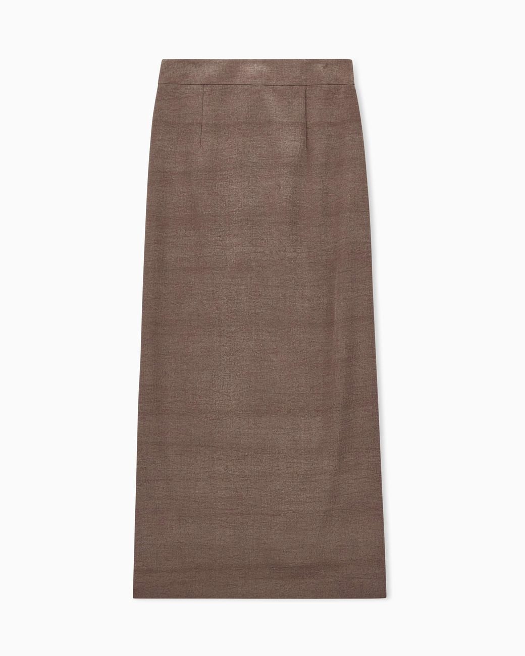 Giorgio Armani Brown Long Wrap Skirt
