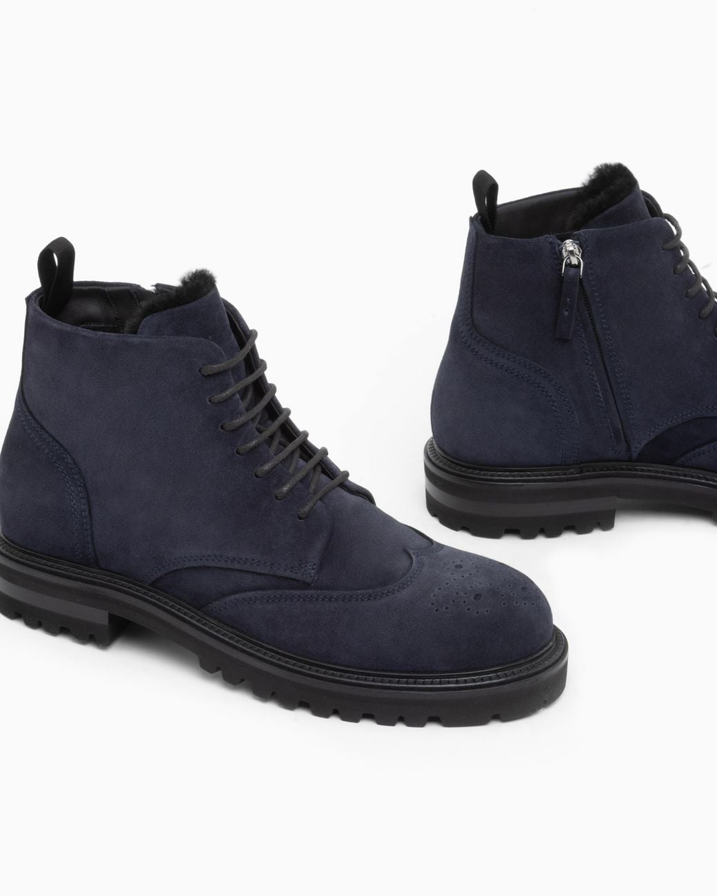 Giorgio Armani Blue Boots for men