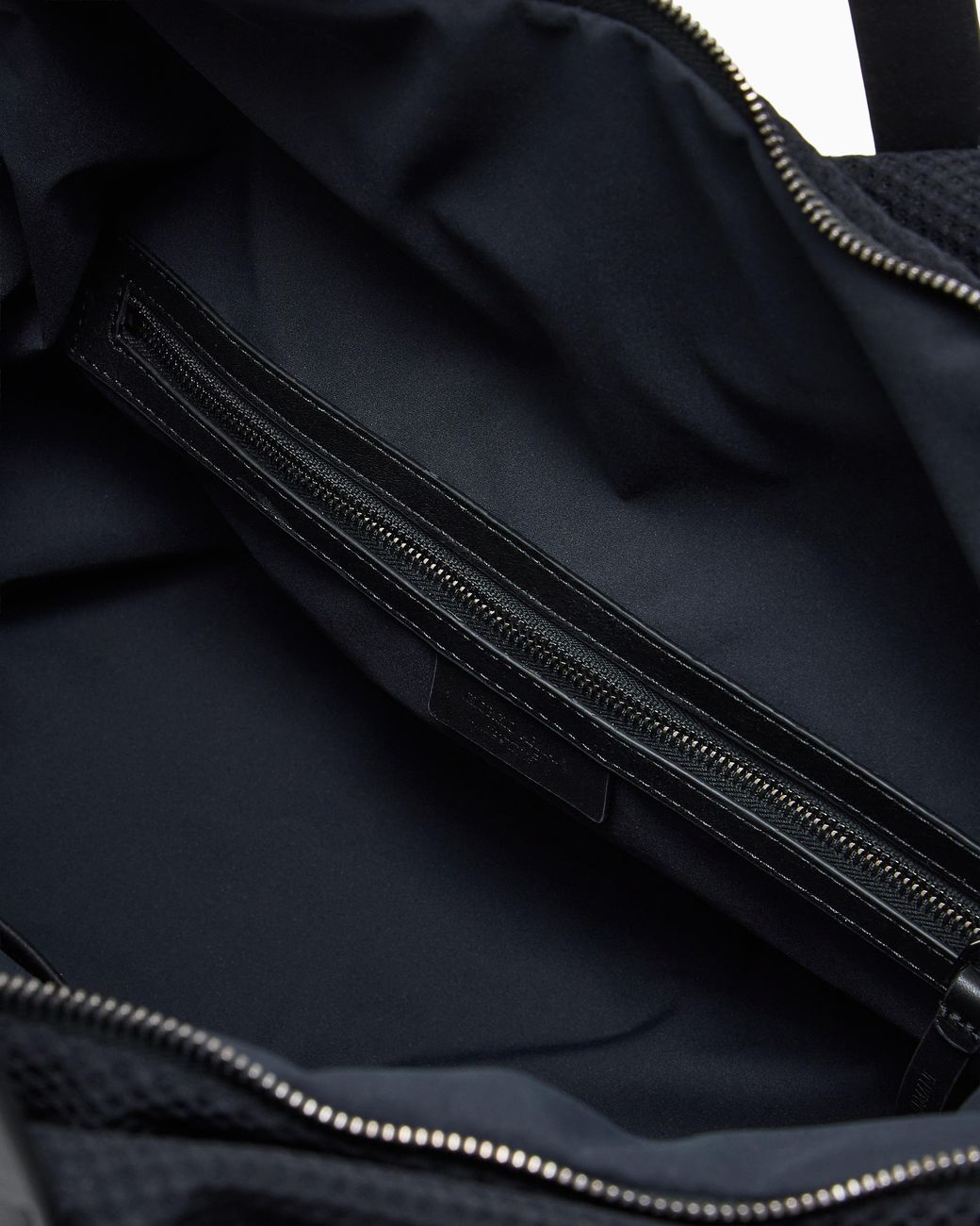 Giorgio Armani Black Holdall Weekender for men