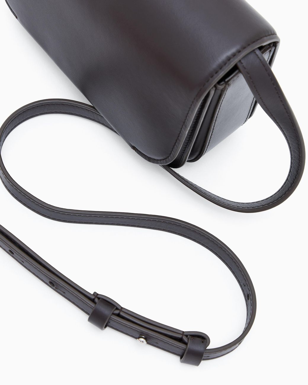 Giorgio Armani Black Small Leather Shoulder Bag