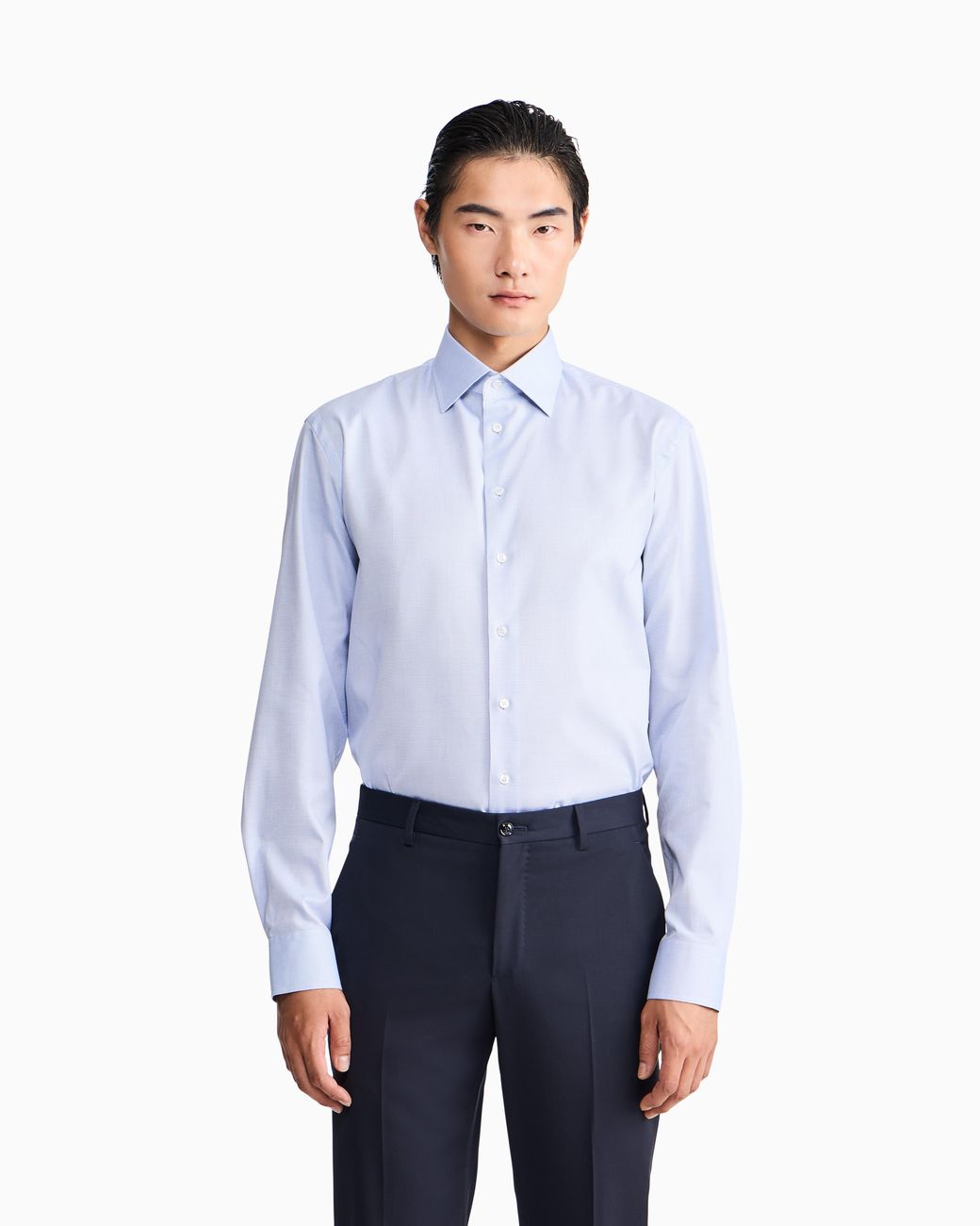 Giorgio Armani White Regular Fit Shirt for men