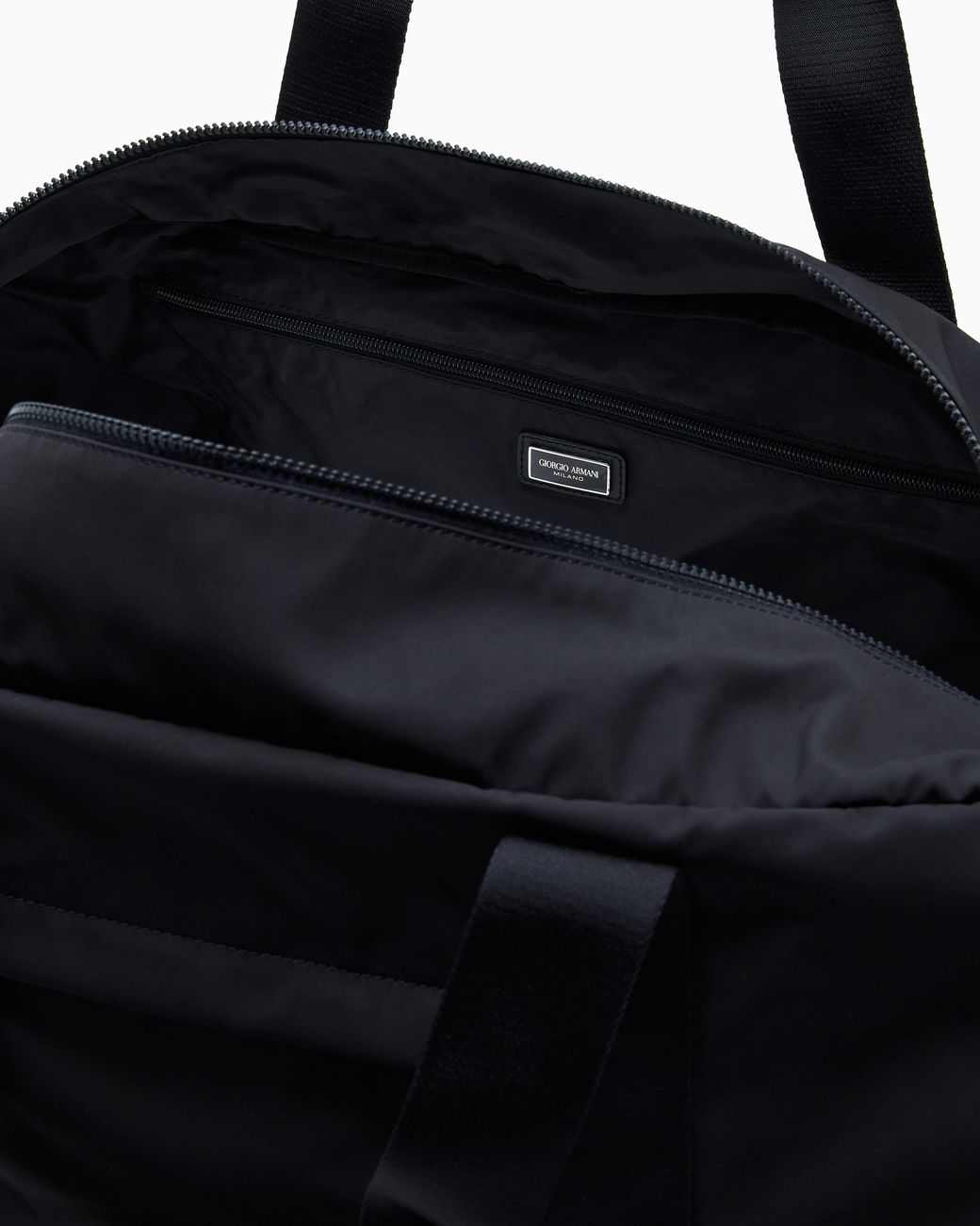 Borsone Medio di Giorgio Armani in Black da Uomo