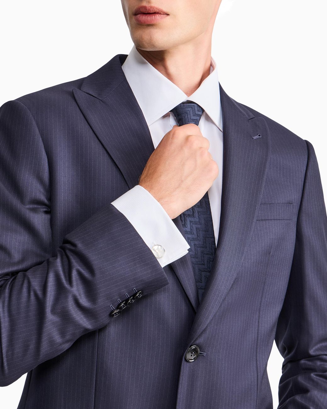 Giorgio Armani White Cufflinks for men