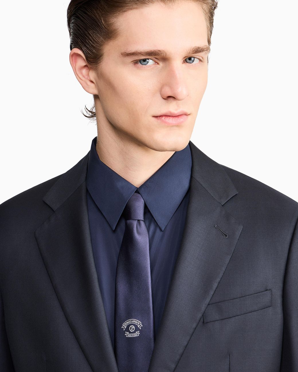 Giorgio Armani Black Soho Line Single-Breasted Suit for men