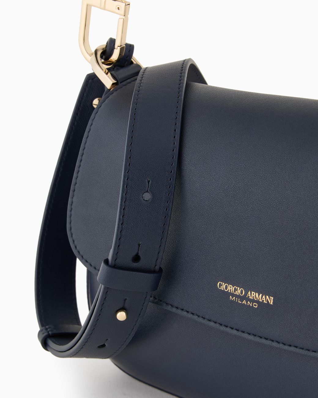 Giorgio Armani Blue Small La Prima Soft Bag