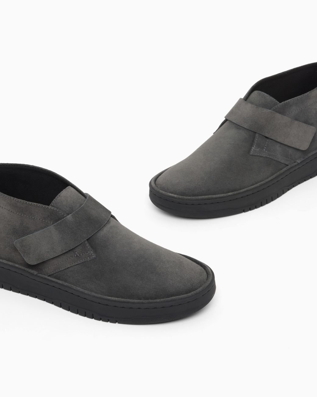 Giorgio Armani White Suede Chukka Boots for men