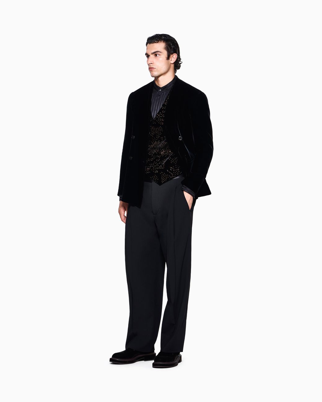 Giorgio Armani Blue Blazer Giorgio's Regular Fit for men