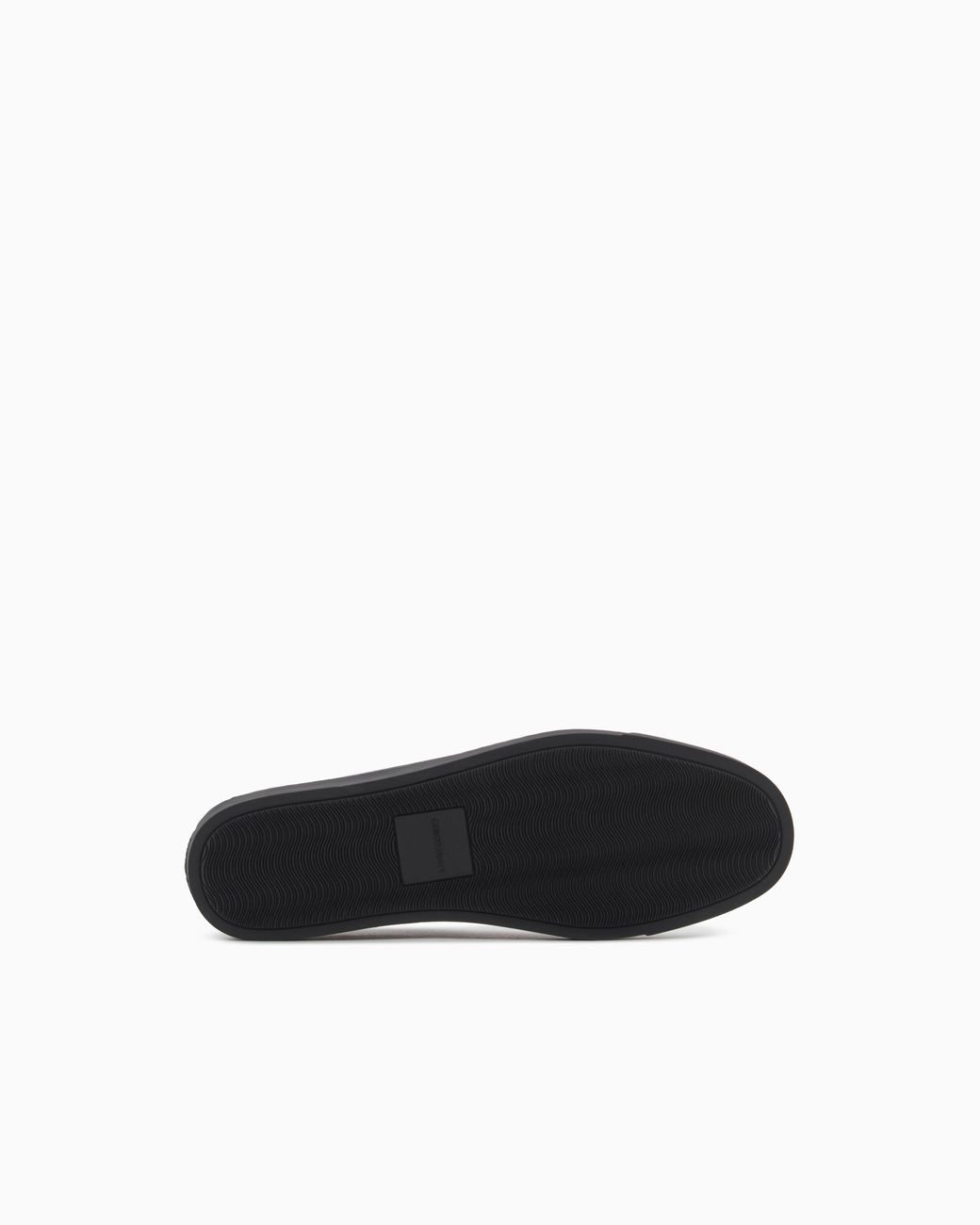 Giorgio Armani White Galleria 3 Deerskin Slip-Ons With Threading for men