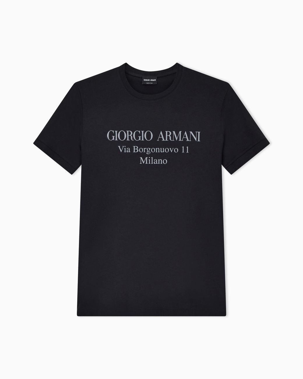 Giorgio Armani Black Jersey T-Shirt for men