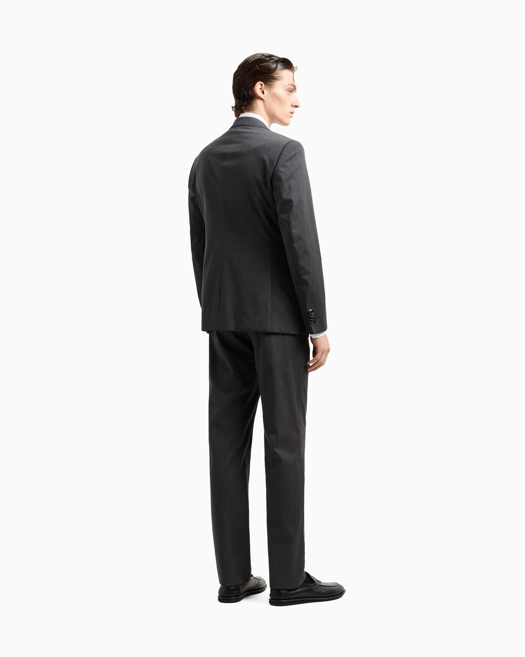 Giorgio Armani Black Single-Breasted Soho Line Suit for men