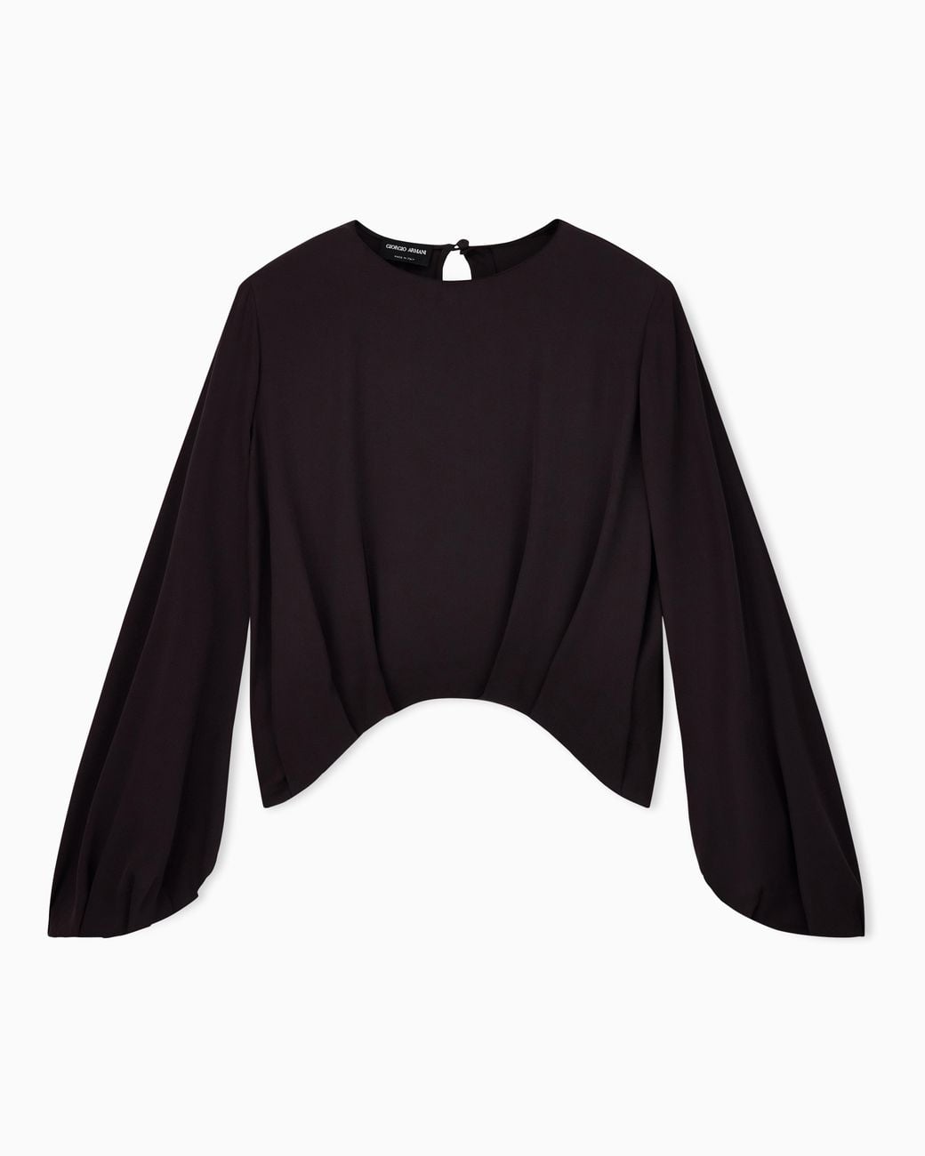 Giorgio Armani Black Blouses