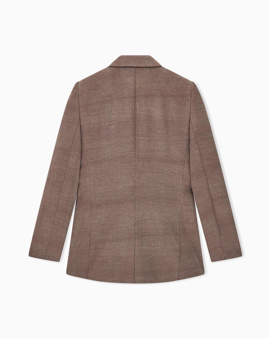 Giorgio Armani Brown Single-Breasted Blazer