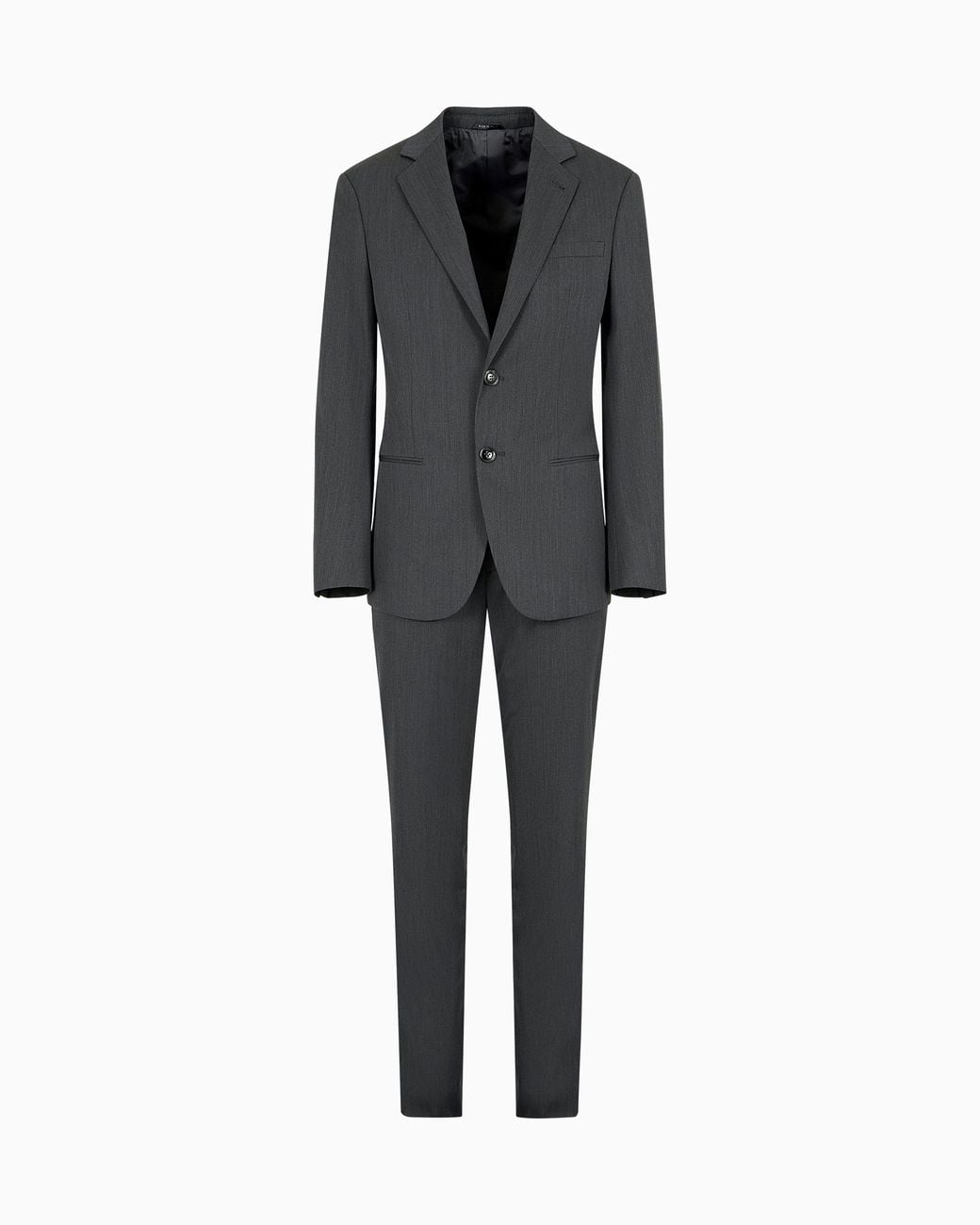 Giorgio Armani Black Single-Breasted Soho Line Suit for men