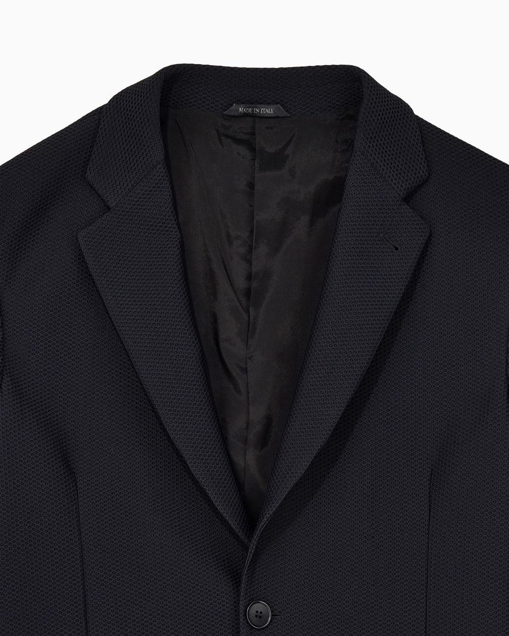 Giorgio Armani Blue Single-Breasted Jacket for men