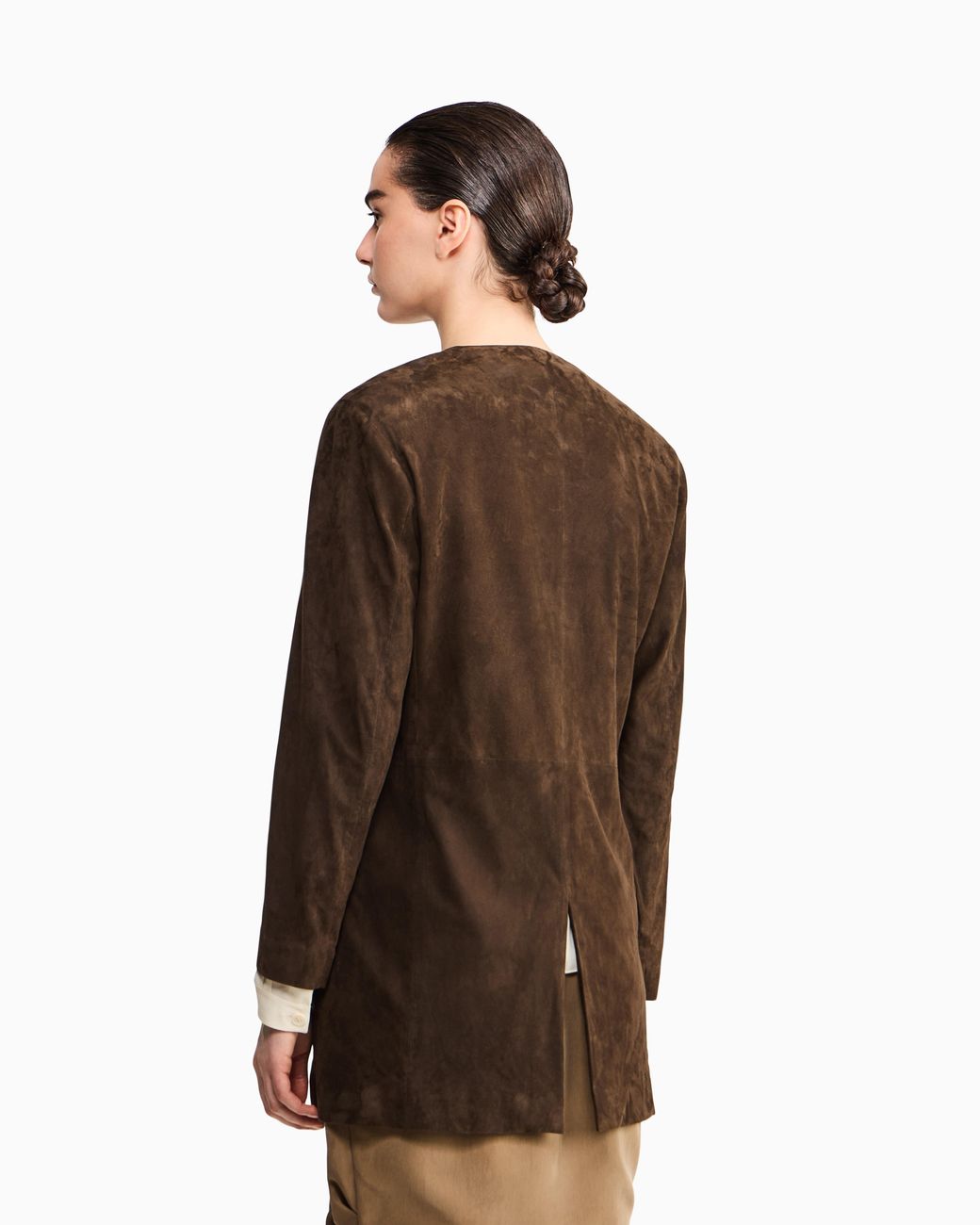 Giorgio Armani Brown Armani/Archivio Ss1990 Single-Breasted Jacket