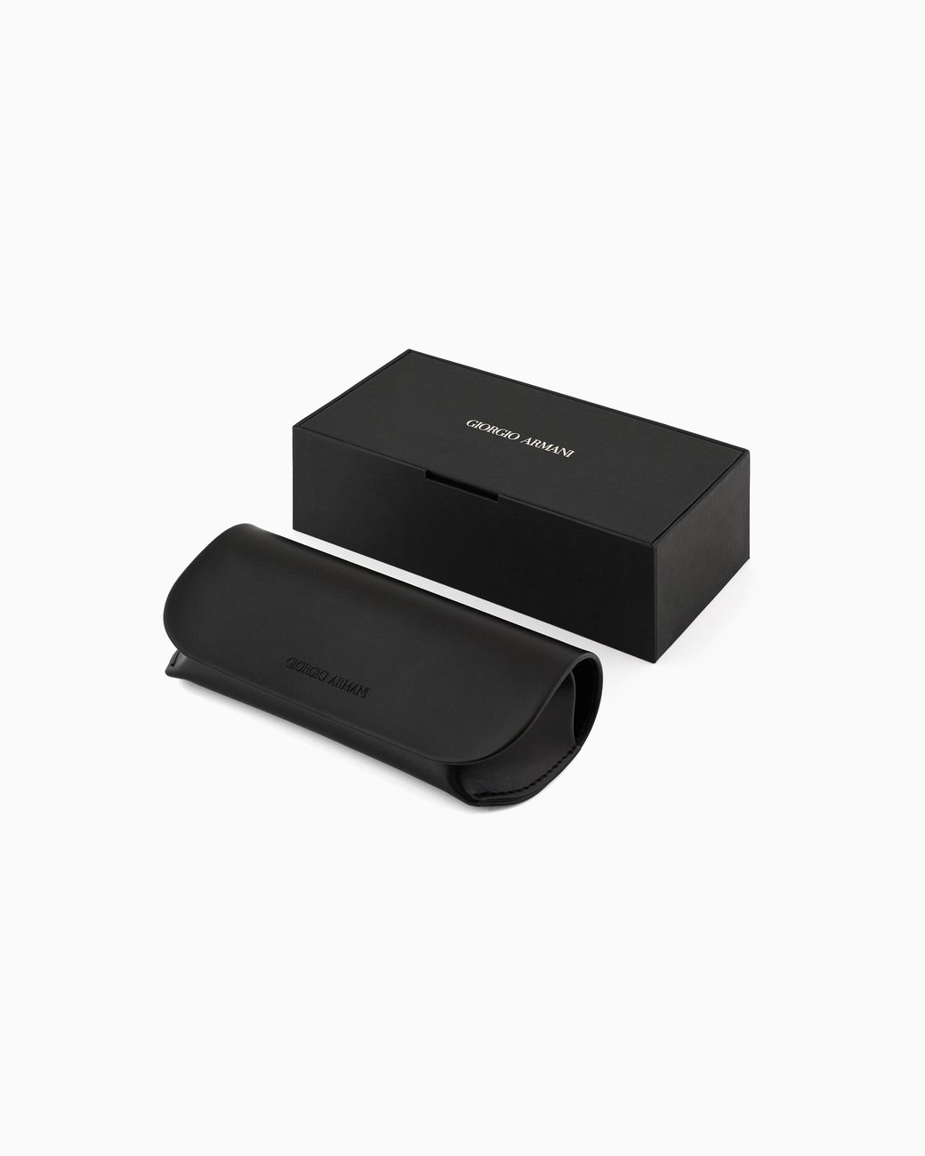 Giorgio Armani Black Panto Sunglasses for men