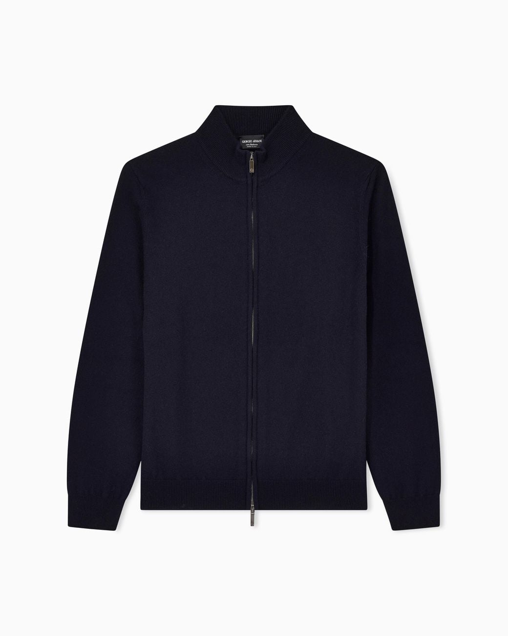Giorgio Armani Blue Zipped Cardigan for men