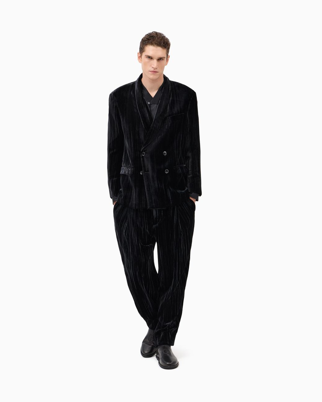 Giorgio Armani Blue Blazer Heritage Oversized for men