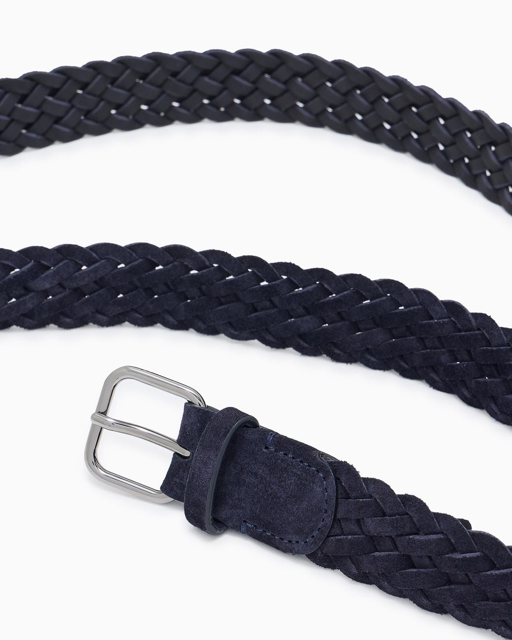 Giorgio Armani Blue Tongue Belt for men