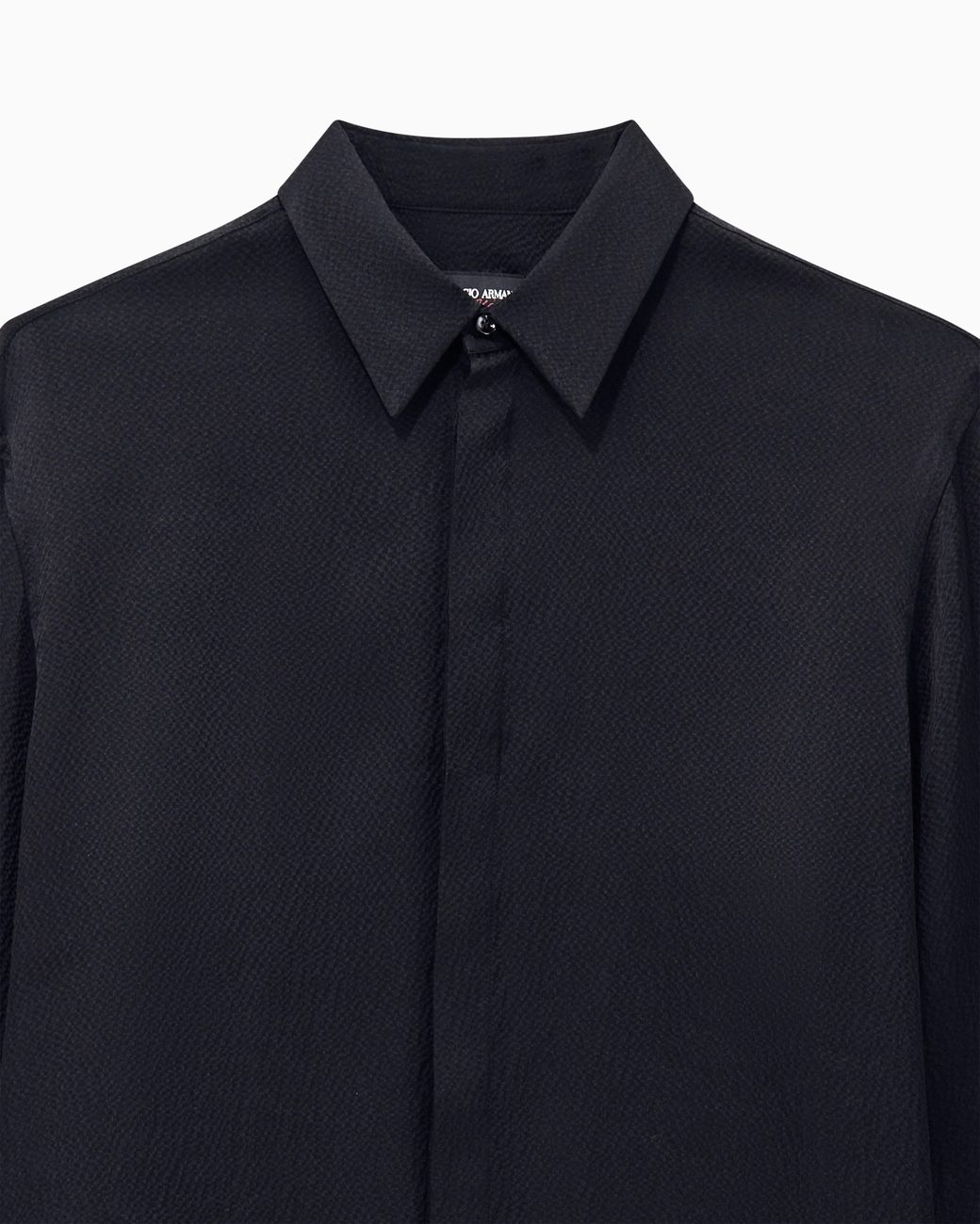 Giorgio Armani Blue Regular Fit Shirt Giorgio's for men