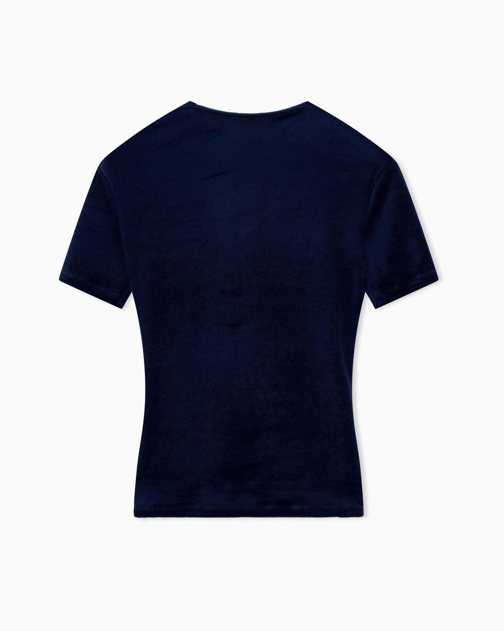 Giorgio Armani Blue Jumper Slim-Fit T-Shirt