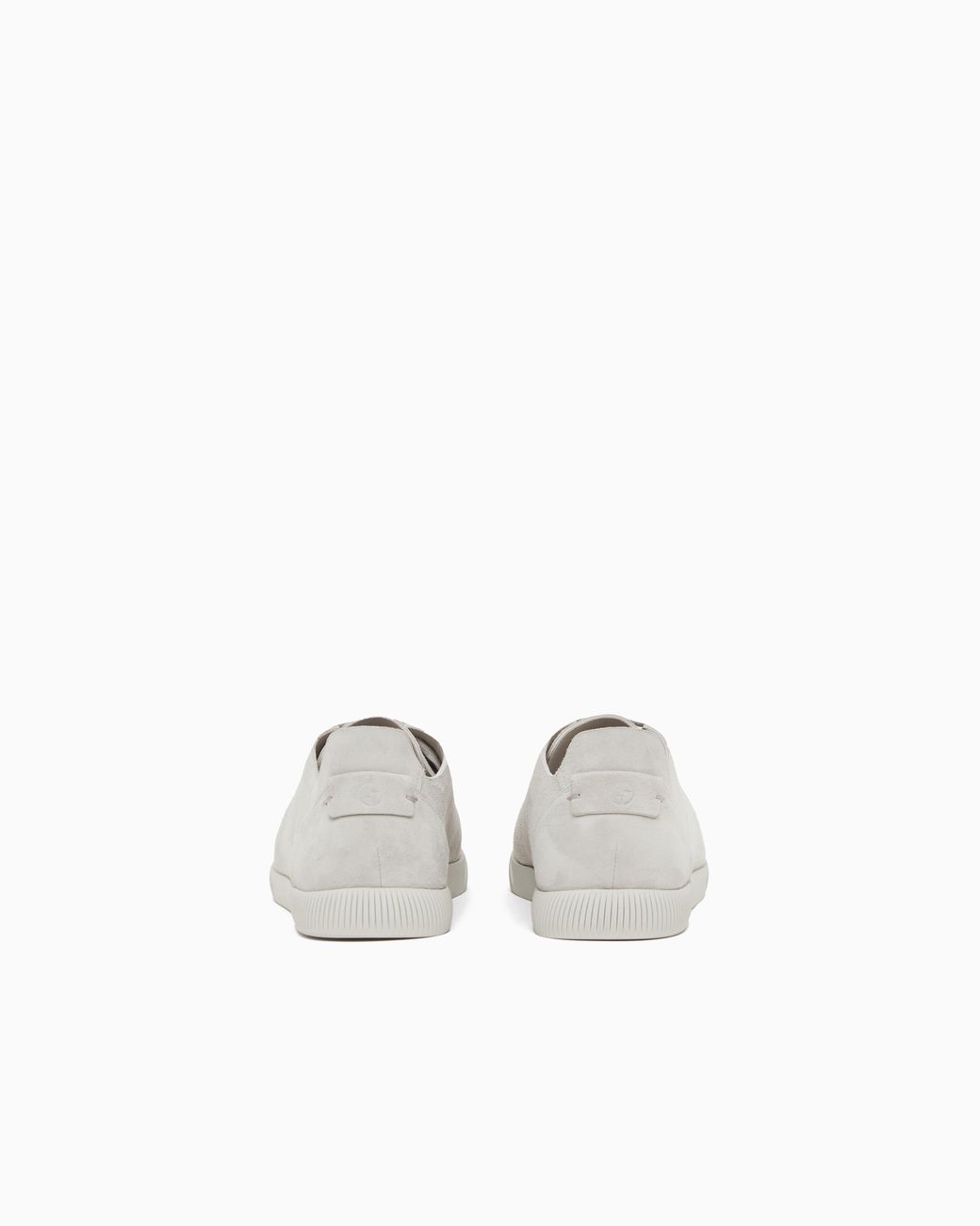 Giorgio Armani White Suede Sneakers for men