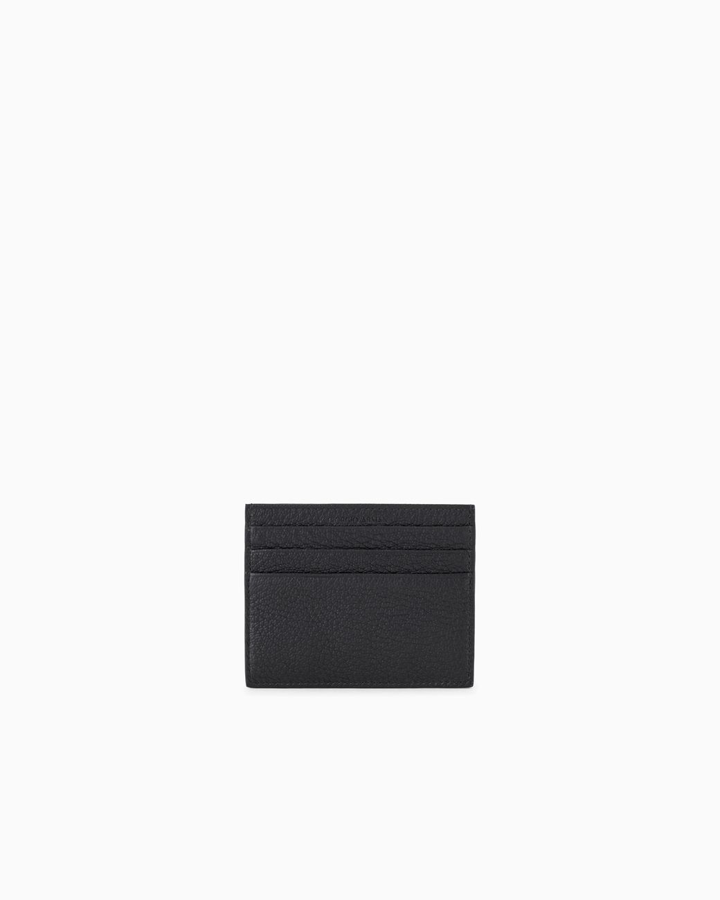 Giorgio Armani White Leather Card Holder for men