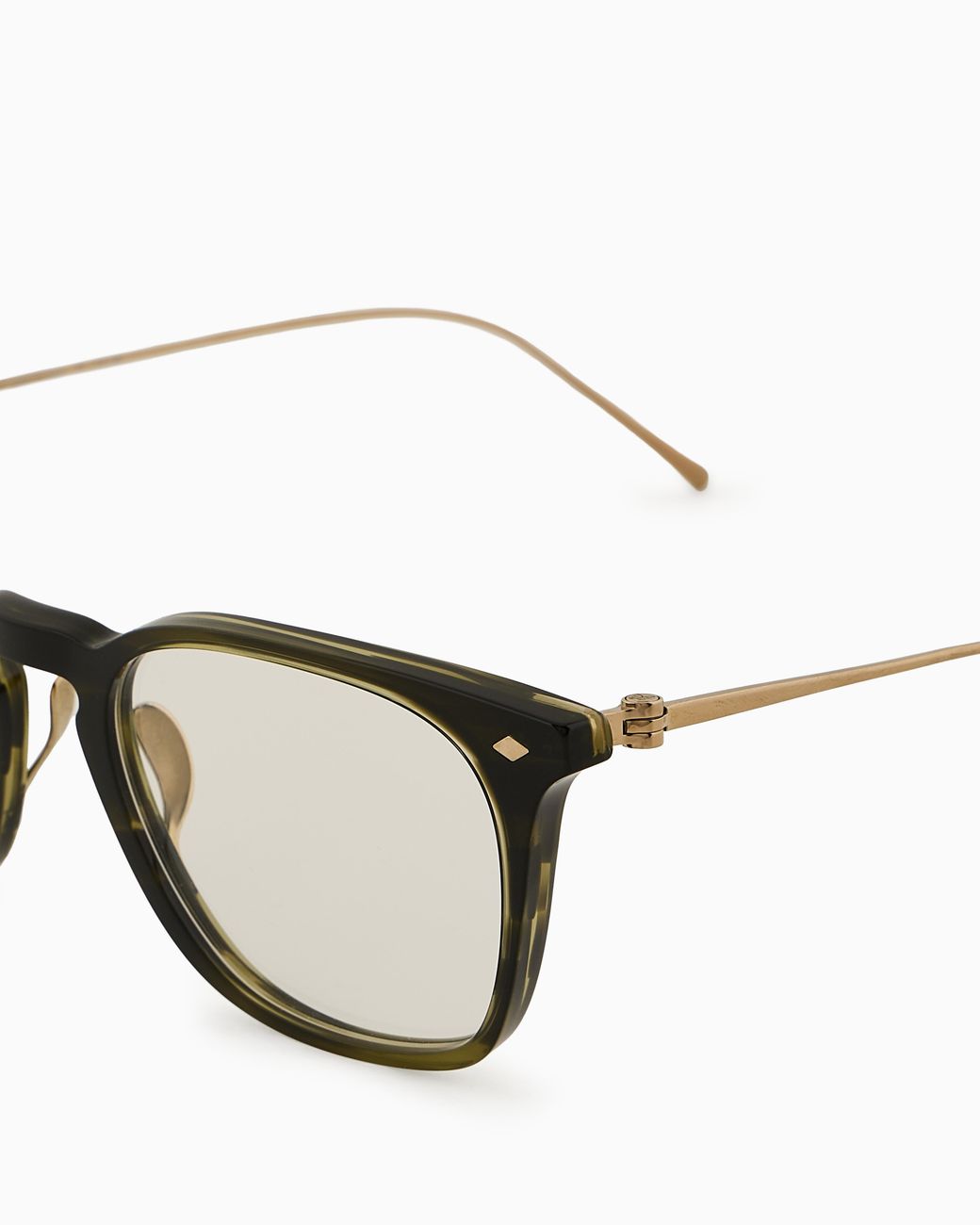 Giorgio Armani Green Pillow Glasses for men