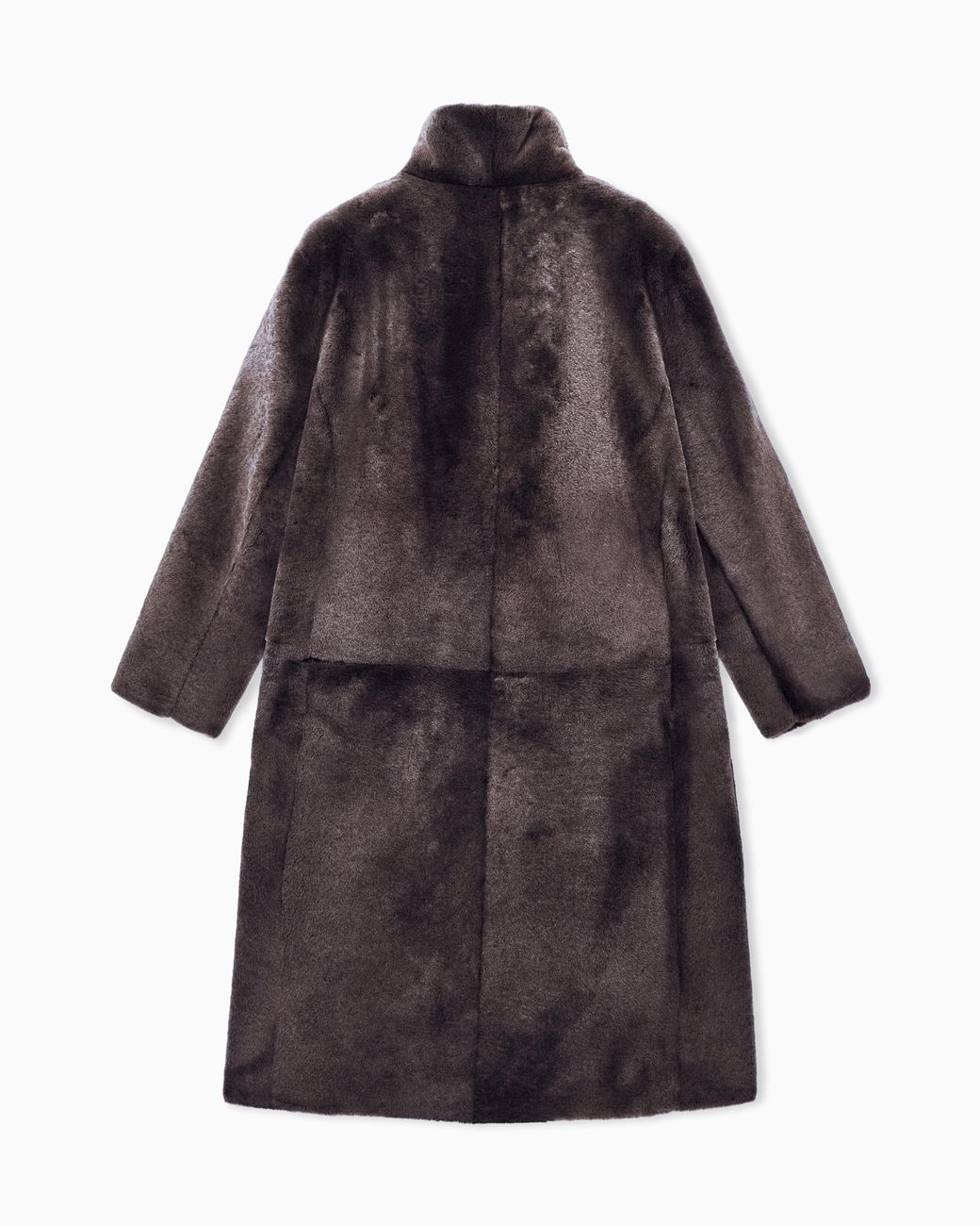 Giorgio Armani Purple Coat Reversible Regular Fit