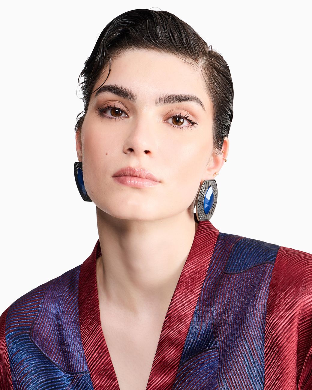 Giorgio Armani Blue Earrings