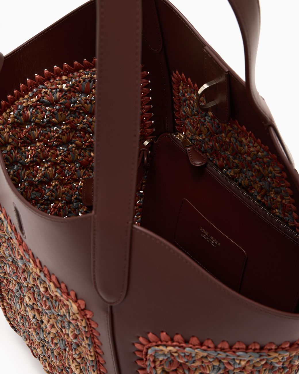 Giorgio Armani Brown Medium Handbag