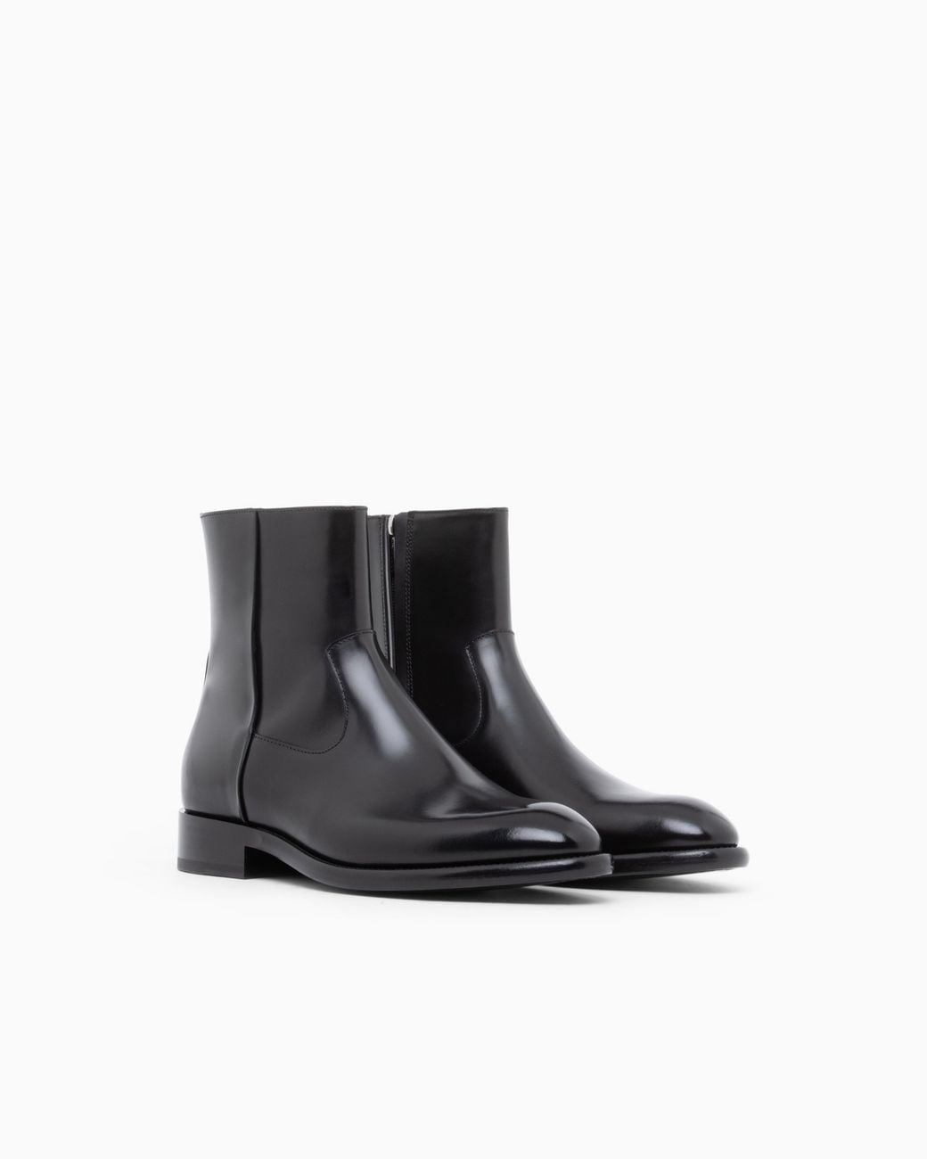 Giorgio Armani Black Boots for men