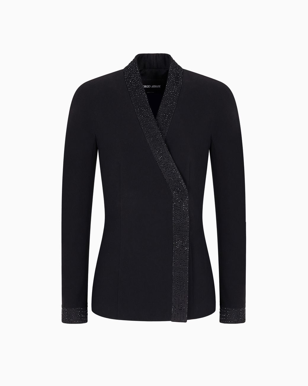 Giorgio Armani Blue Single-Breasted Jacket
