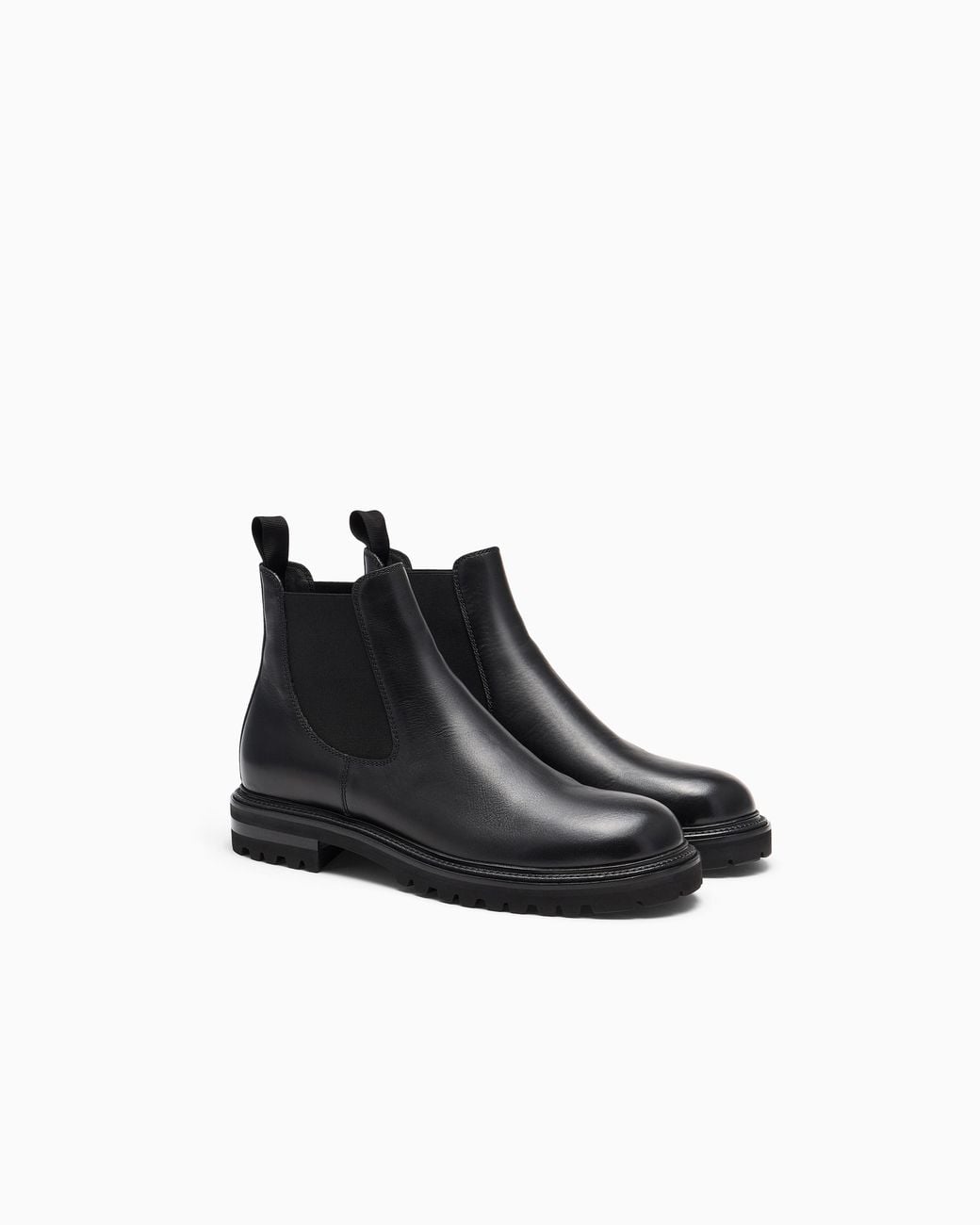 Giorgio Armani Black Boots for men