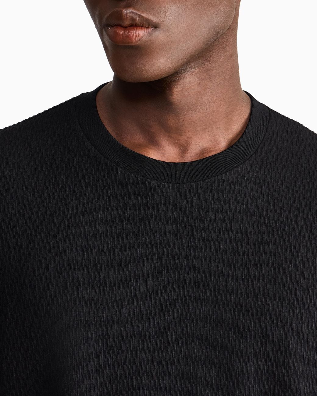 Giorgio Armani Black T-Shirt Regular Fit for men