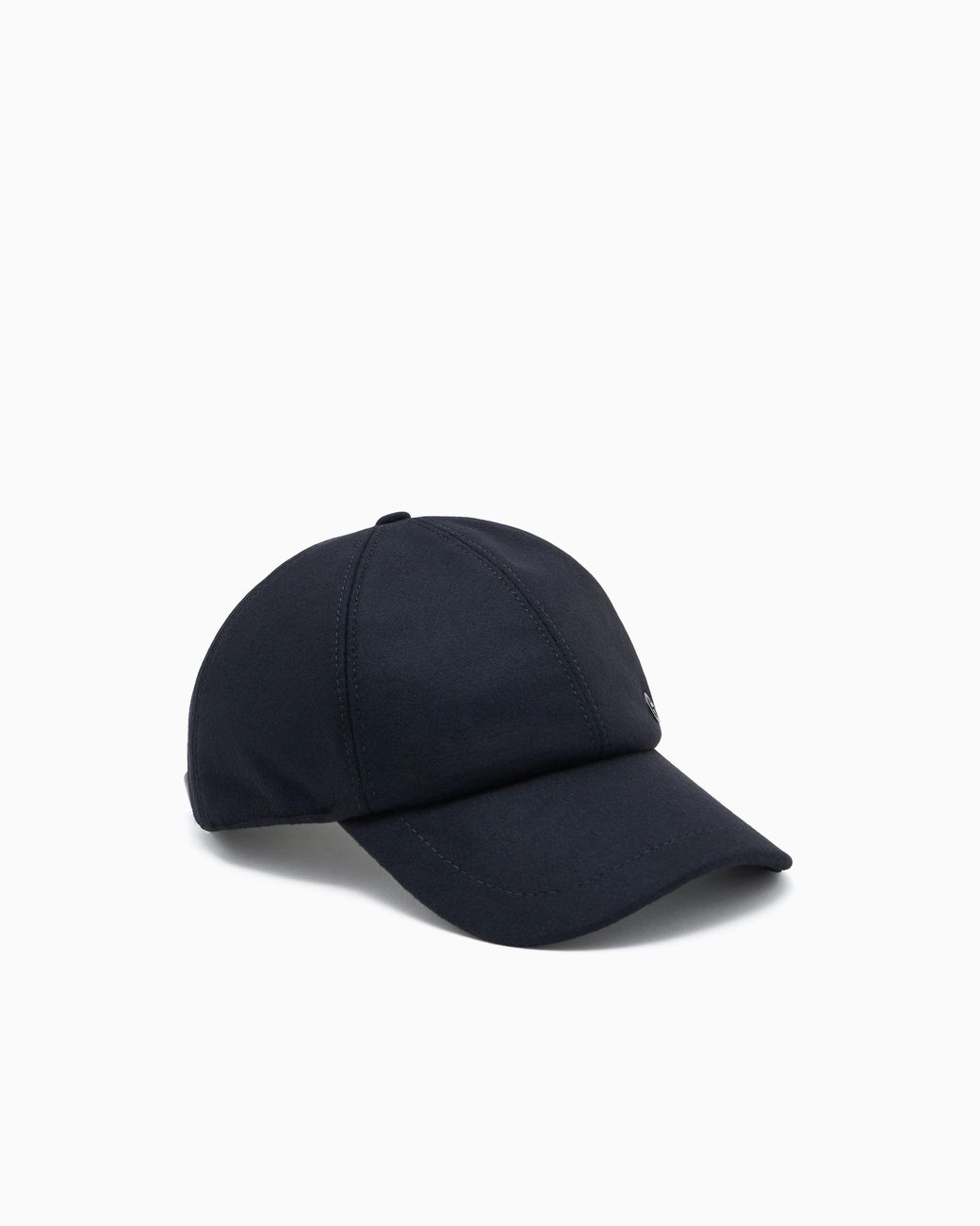 Giorgio Armani Blue Virgin Wool And Cashmere Baseball Cap for men