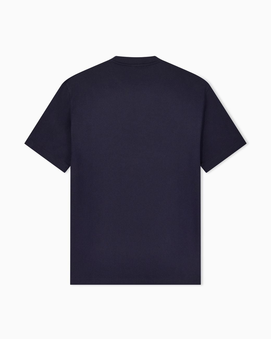 Giorgio Armani Blue Crew Neck T-Shirt for men