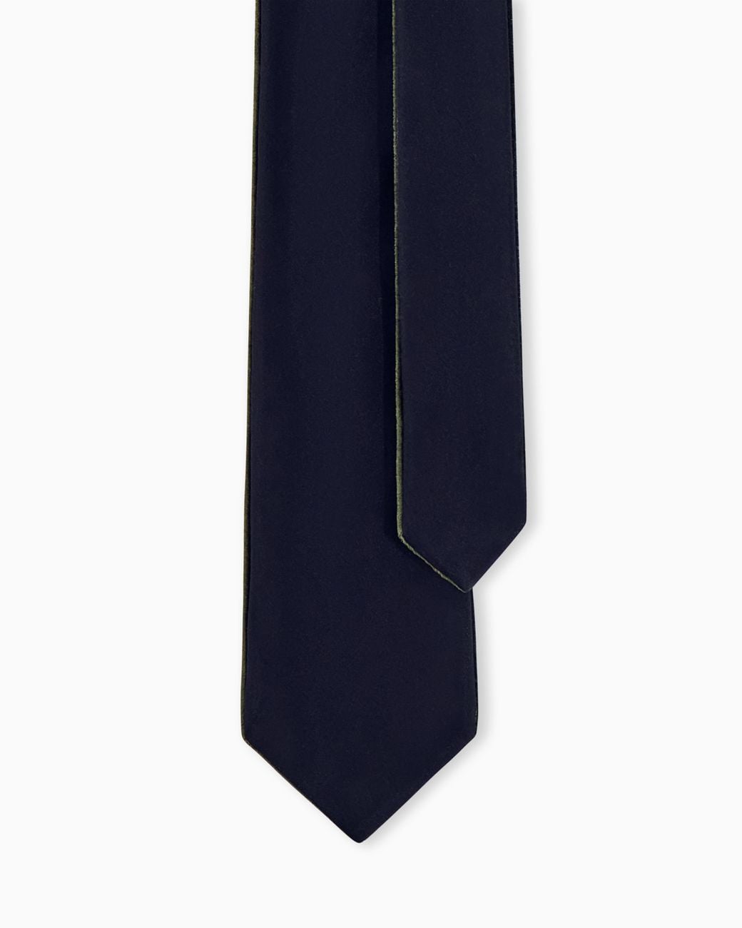 Giorgio Armani White Woven Double Tie for men