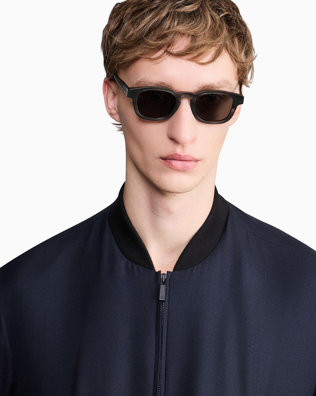 Giorgio Armani White Pillow Sunglasses