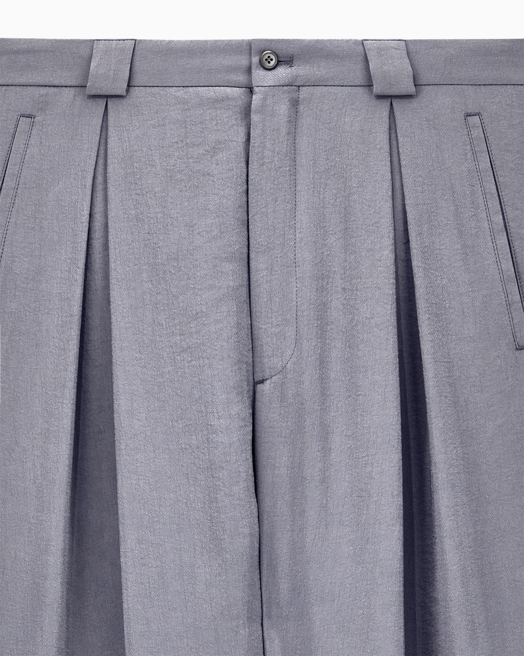 Giorgio Armani Blue Oversized Trousers for men