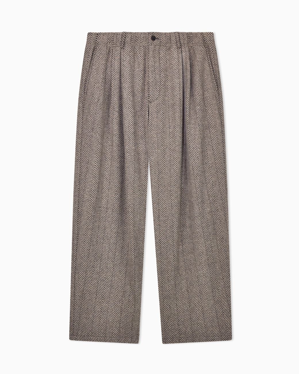 Giorgio Armani Gray Trouser Oversized for men