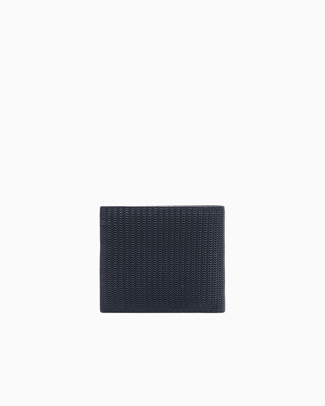 Giorgio Armani Blue Bi-Fold Wallet for men